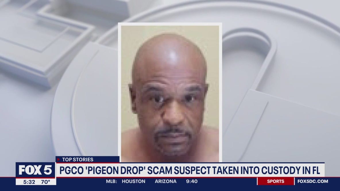 PG County 'Pigeon Drop' scam suspect taken into custody in Florida